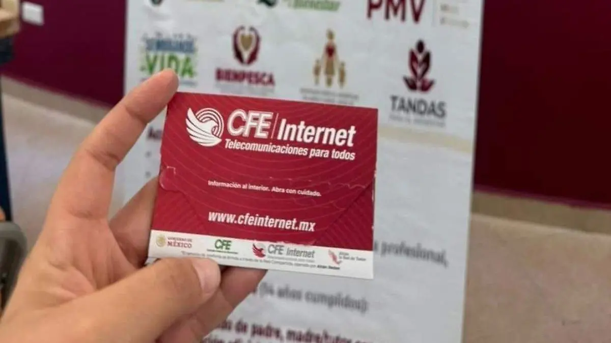 CFE internet gratis